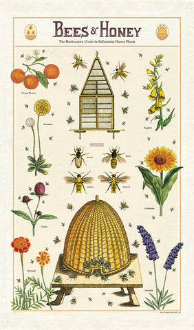 Vintage Beekeeper Tea Towel