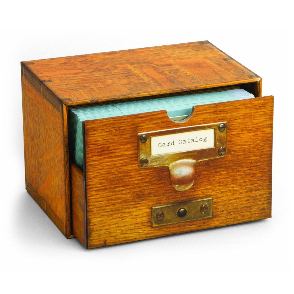 Card Catalog Notecards The Reader's Catalog