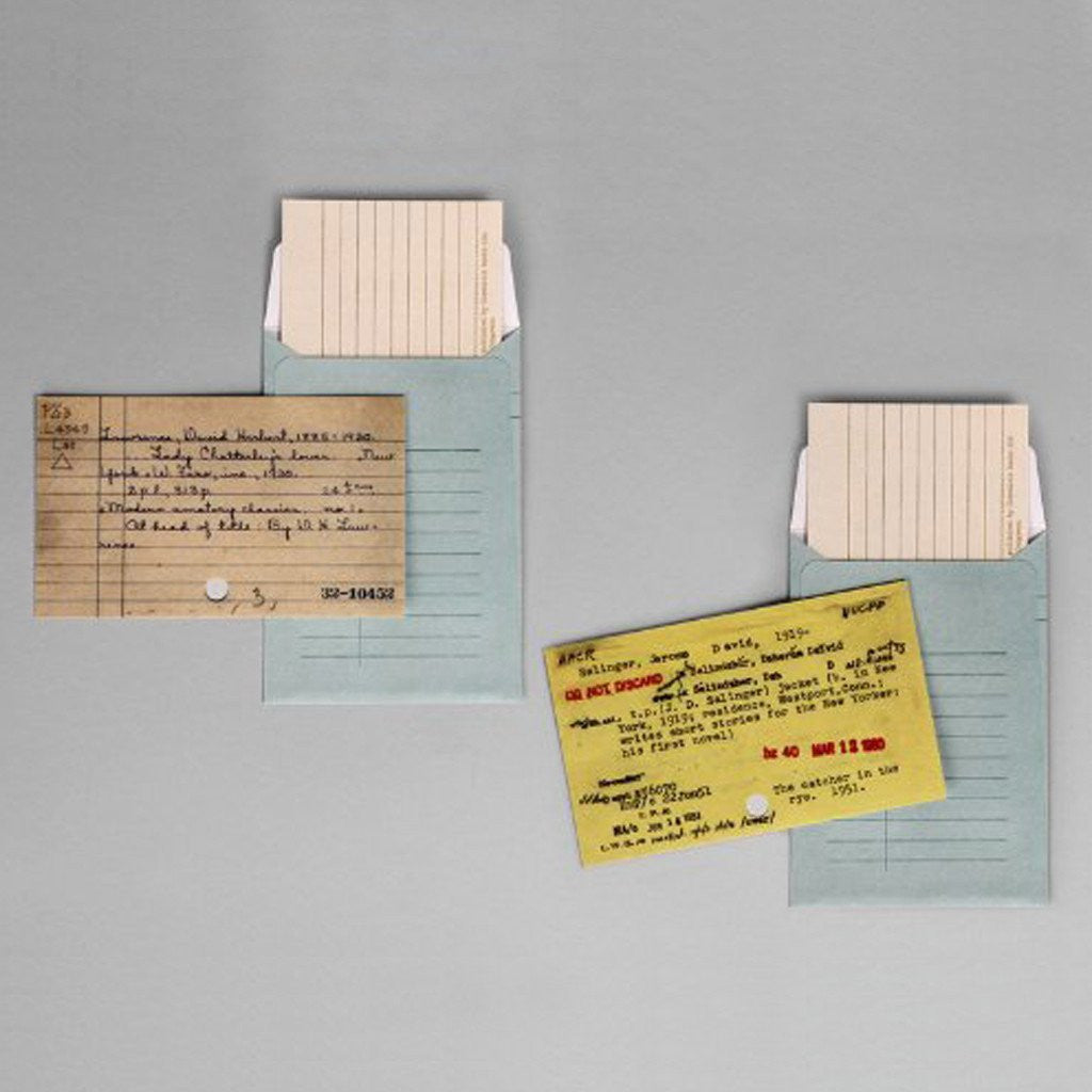 Card Catalog Notecards The Reader's Catalog