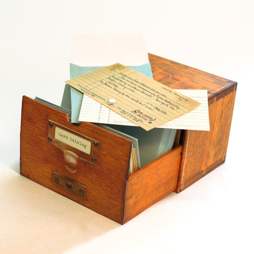 Card Catalog Notecards The Reader's Catalog