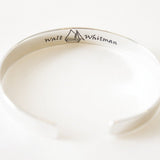Walt Whitman Cuff Bracelet