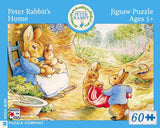 Peter Rabbit at Home: 60-Piece Puzzle