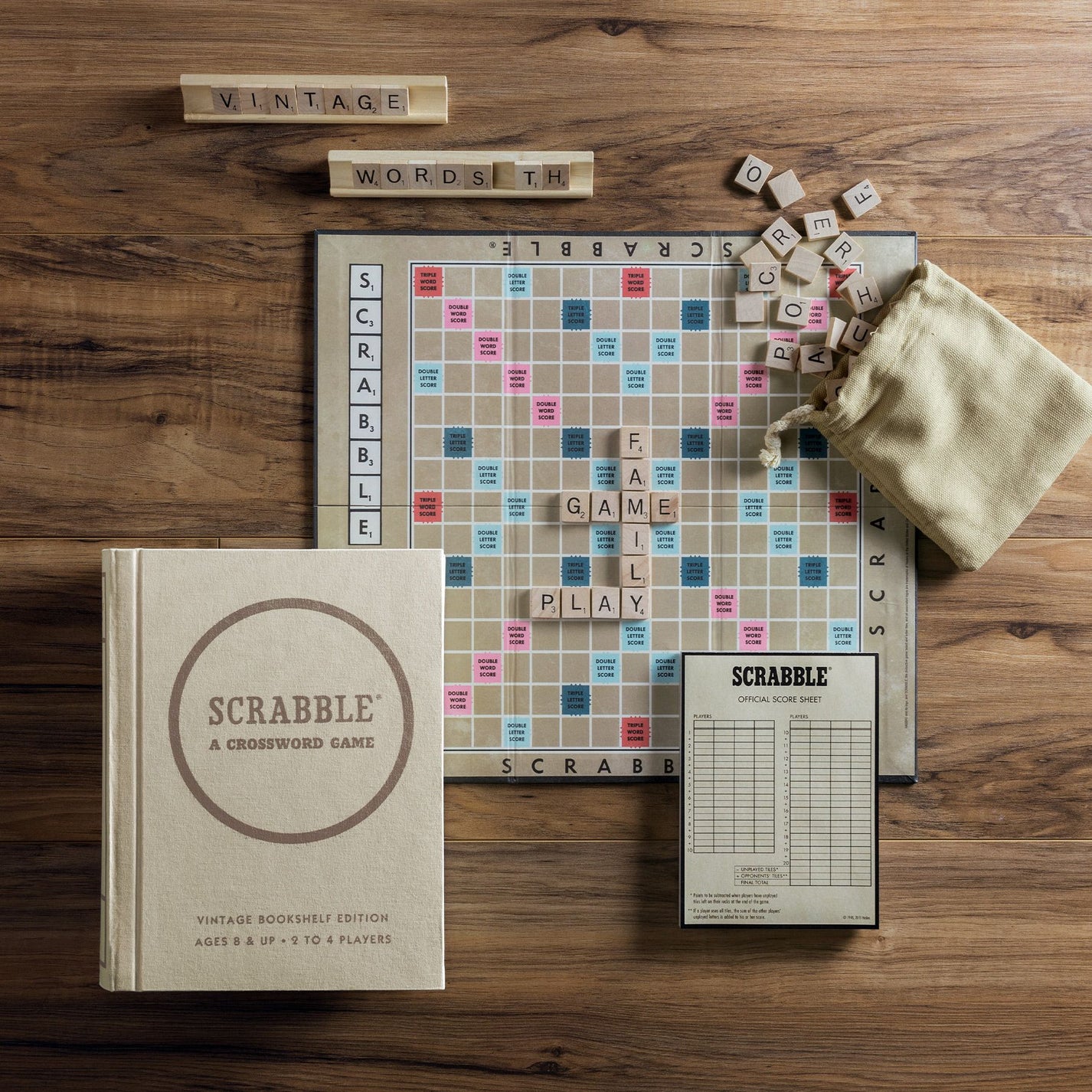 Scrabble™ Vintage Bookshelf Edition The Reader's Catalog