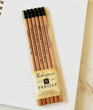 Shakespeare Quotation Pencils