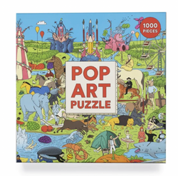 The Story of Pop Art: 1,000-Piece Puzzle