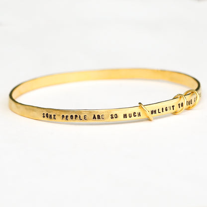 Whitman Square Inch bracelet