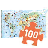 Animals of the World 100-Piece Puzzle