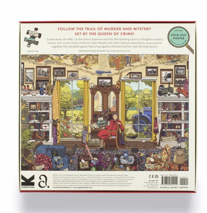 The World of Agatha Christie: 1,000-Piece Puzzle