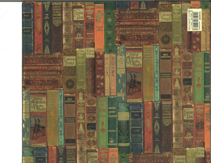 Classic Books Wrapping Paper