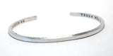 “Those who love each other” Sterling Silver Cuff Bracelet