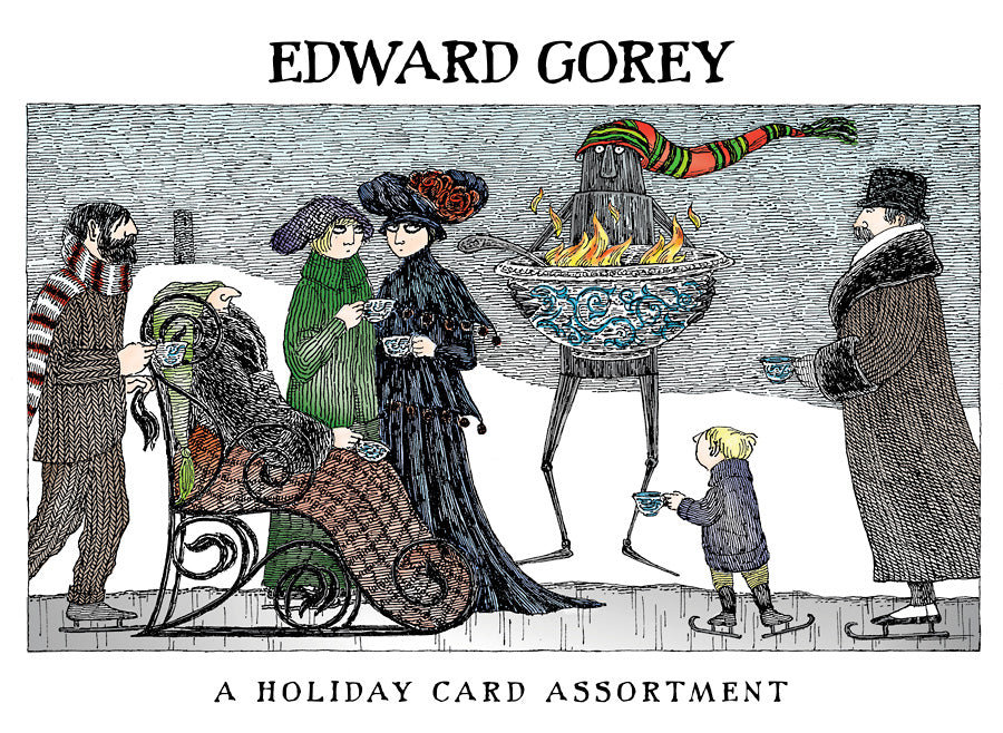 Edward Gorey Holiday Card Assortment