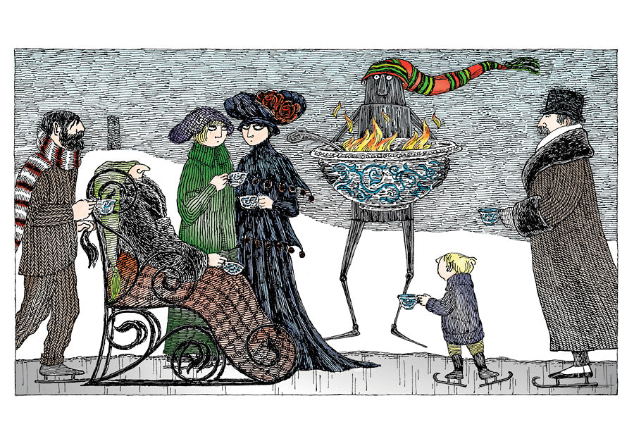 Edward Gorey Holiday Card Assortment – The Reader's Catalog