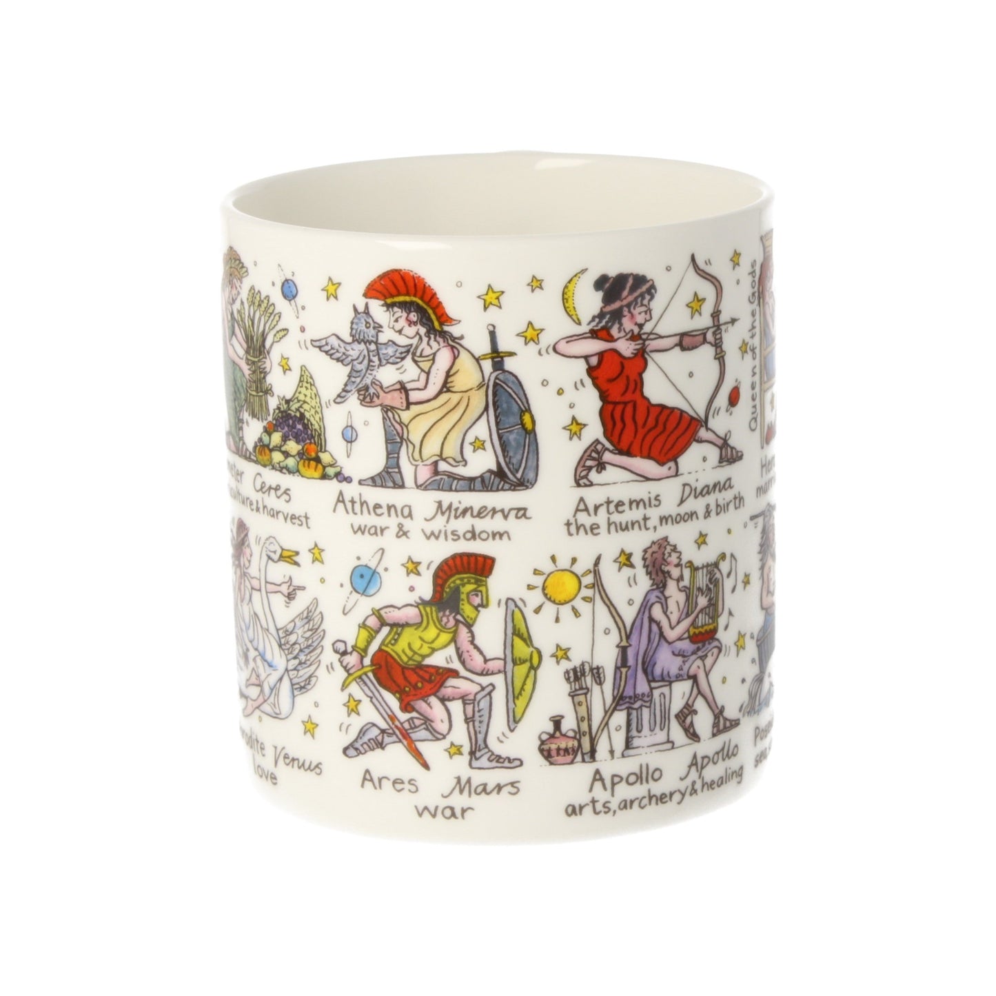 Greek Gods and Goddesses Mug