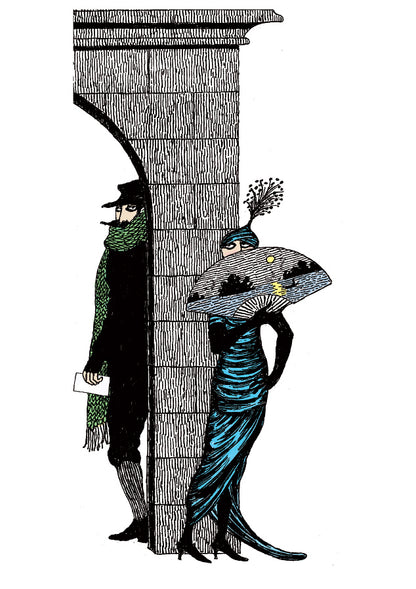 Edward Gorey Mysterious Messages Book of Postcards