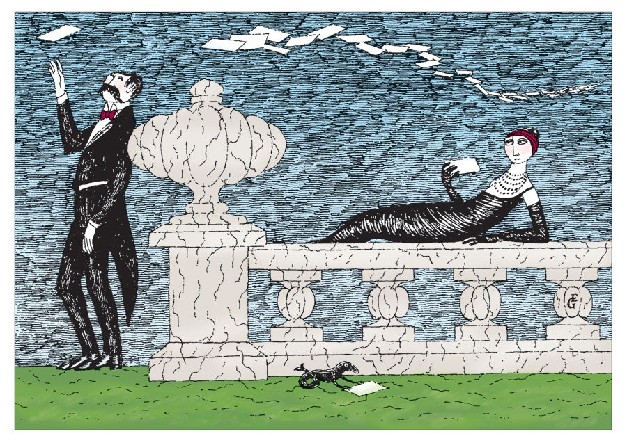 Edward Gorey Mysterious Messages Book of Postcards