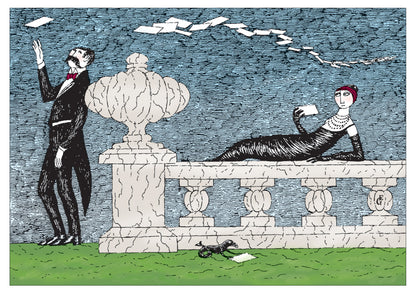 Edward Gorey Mysterious Messages Book of Postcards