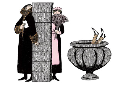 Edward Gorey Mysterious Messages Book of Postcards