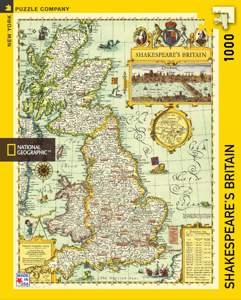 Shakespeare’s Britain: 1,000-Piece Puzzle
