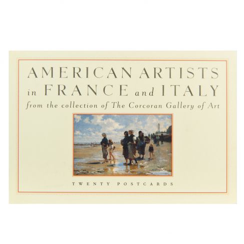 American Artists in France and Italy Postcard Book